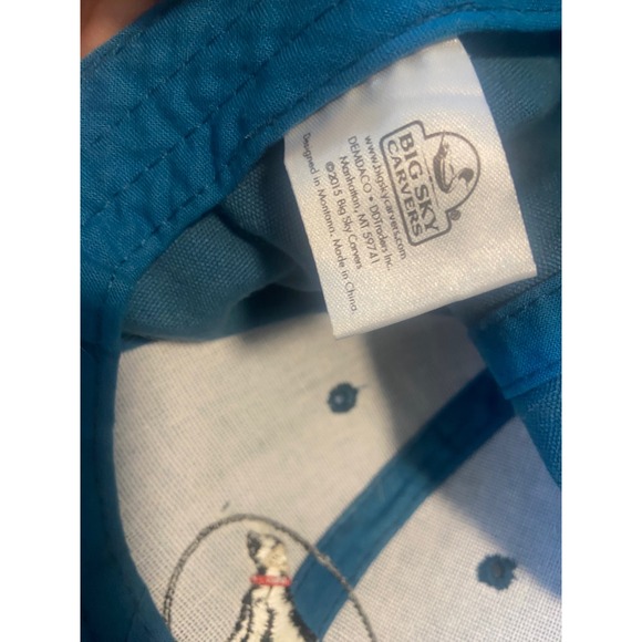 Blue Lab Dog Patch Adjustable Baseball Cap with Bottle Opener - Big Shot - Picture 13 of 15